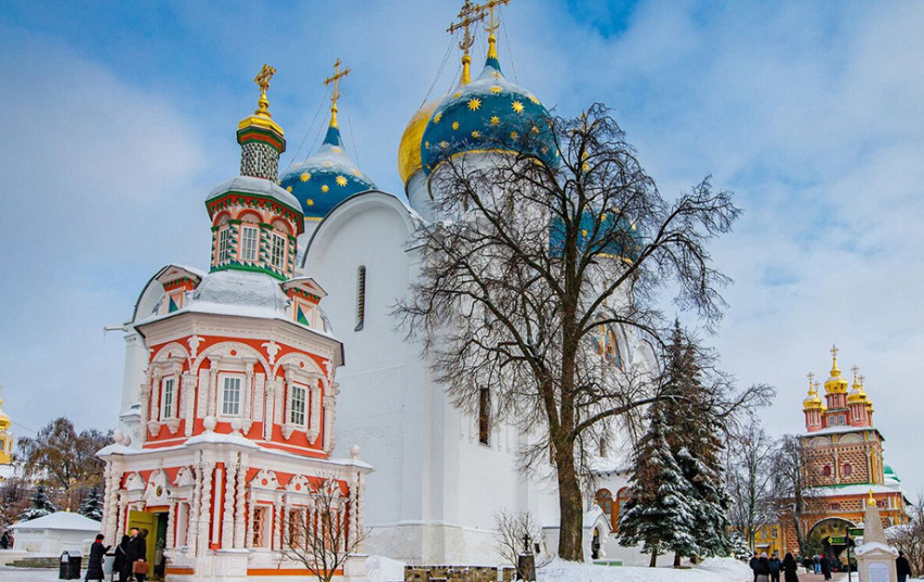 【莫斯科金环小镇一日游】谢尔吉耶夫镇+谢尔吉圣三一大修道院